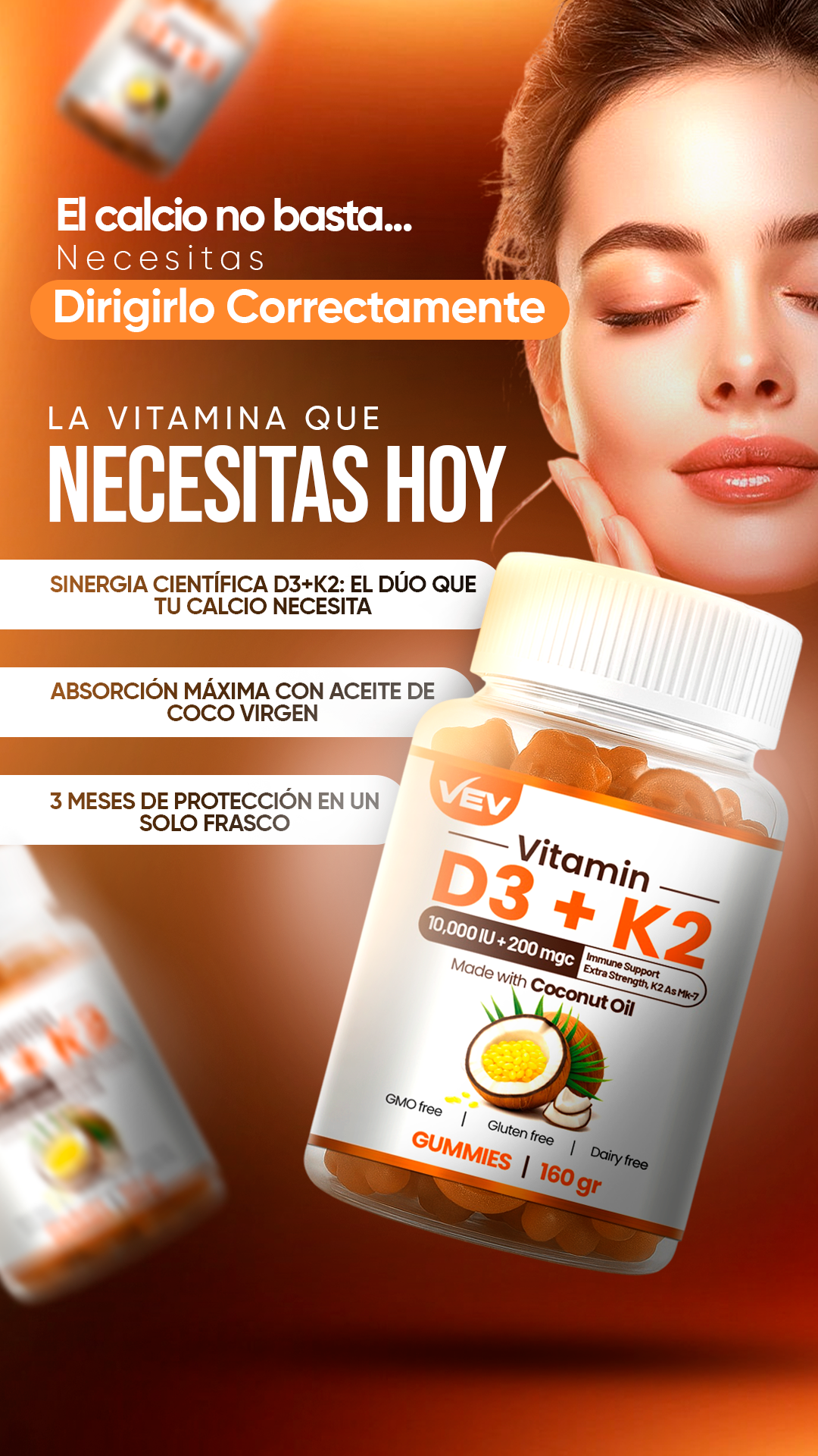 Vitamina d3 + k3 GUMMIES