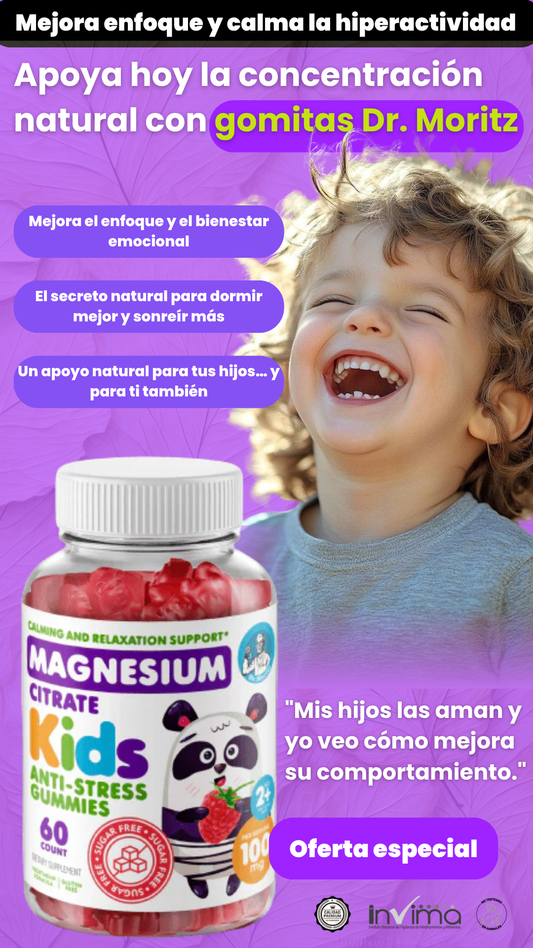 Gomitas Dr. Moritz Magnesio Kids
