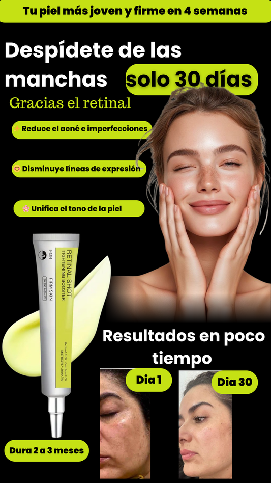 Celimax Booster de Retinal 0.1% + Matrixyl 3% | Acción Tensor y Antiarrugas, Poros Reducidos, Piel Firme