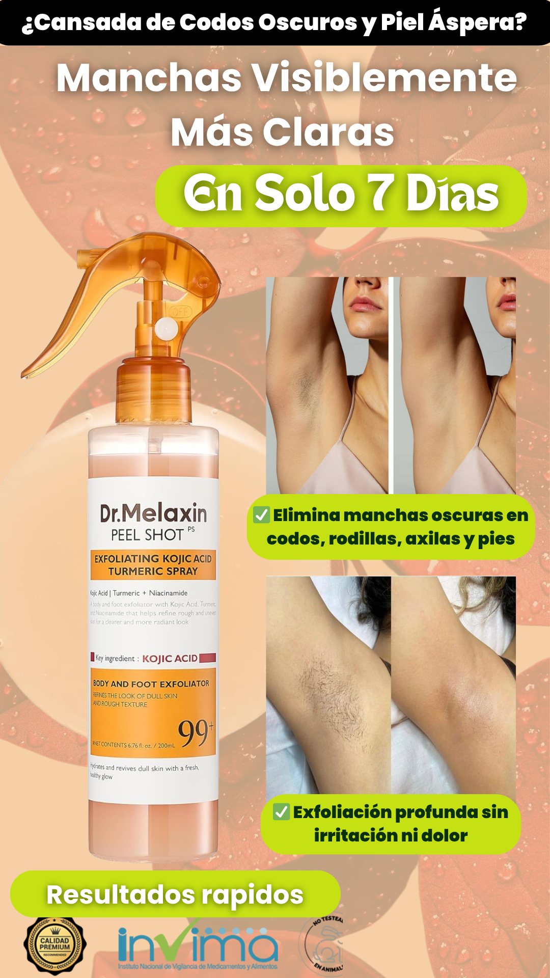 Exfoliante natural Dr.melaxin