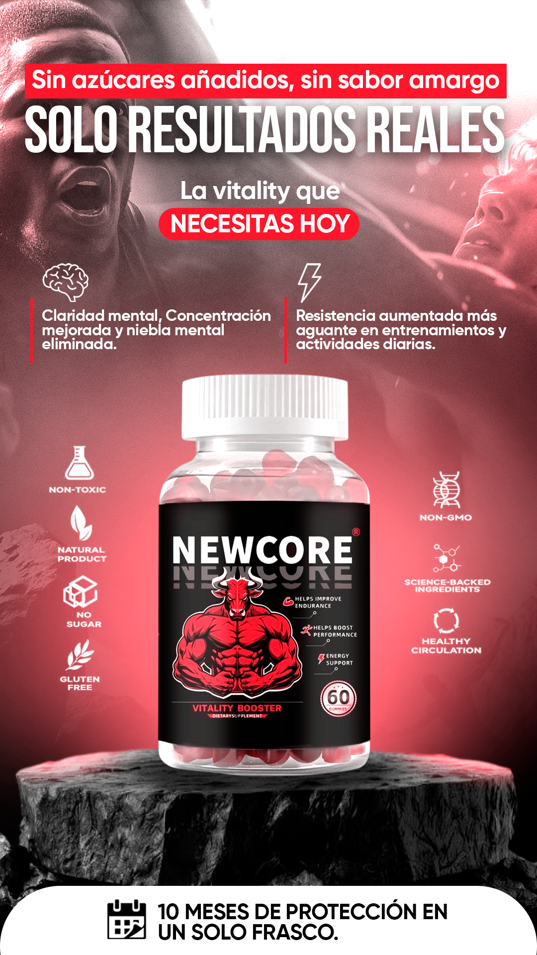 Gomitas de shilajit New core - 60 Gomitas