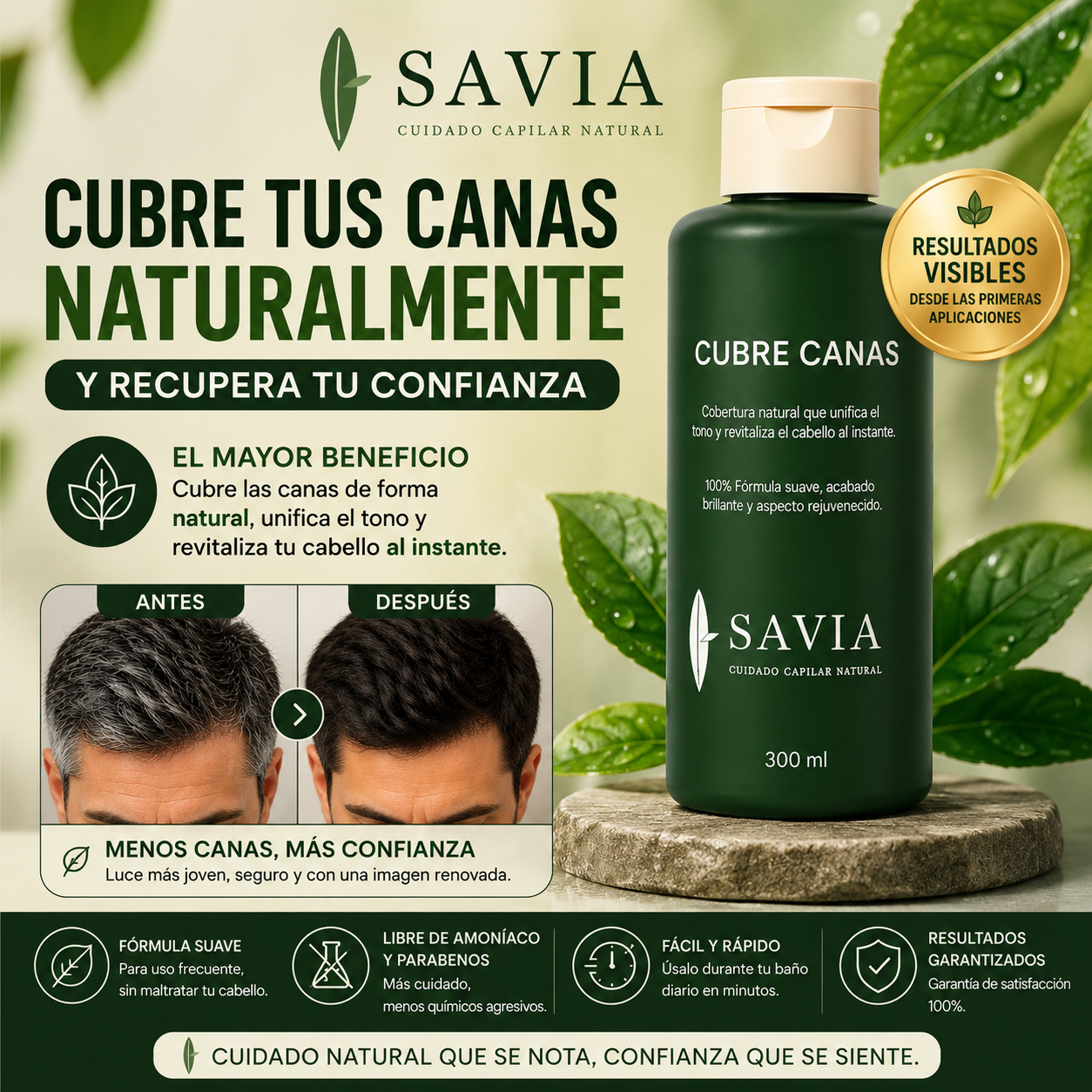 SAVIA CUBRE CANAS